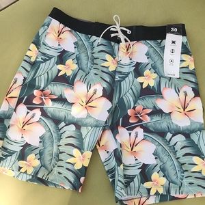 Hurley Phantom Cabana print board shorts Size 30